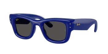 Ray-Ban RB4940 WAYFARER PUFFER 0RB4940 style-color 683387 Blue / Ultra Black Lens