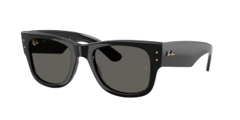 Ray-Ban RB0840S MEGA WAYFARER style-color 6826J5 Black / Ultra Black Lens