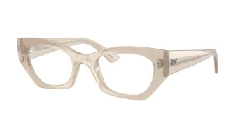 Ray-Ban RX7330 ZENA 0RX7330 style-color 8433 Shiny Cloudy Warm White