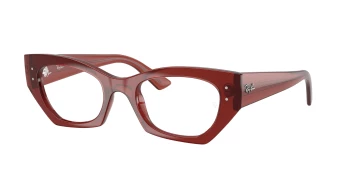 Ray-Ban RX7330 ZENA 0RX7330 style-color 8436 Shiny Rusty Brown