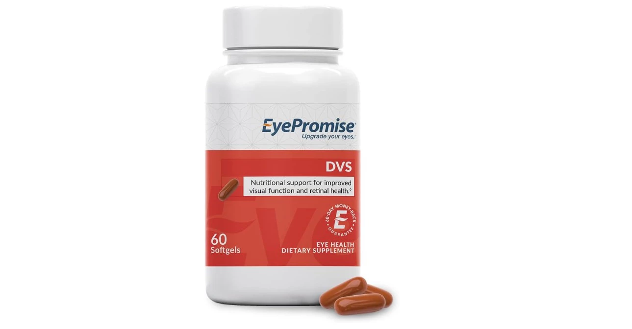 EyePromise DVS Eye Vitamin 60 Count Softgels