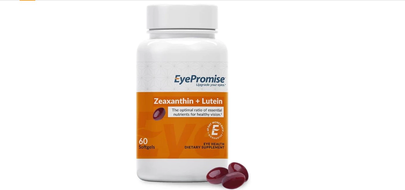 EyePromise Zeaxanthin + Lutein Eye Vitamin 60 count Softgels