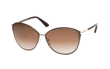 Tom Ford FT0320 style-color 28H Shiny Rose Gold / Dark Havana / brown polarized brown polarized Lens