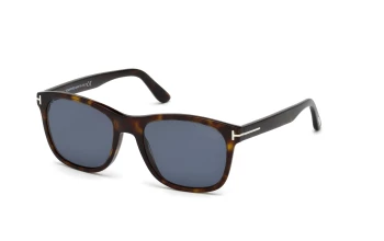 Tom Ford FT0595 style-color 52D Dark Havana / Dark Havana / smoke polarized smoke polarized Lens