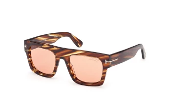 Tom Ford FAUSTO FT0711 style-color 53E Coloured Havana / Coloured Havana / O O Lens