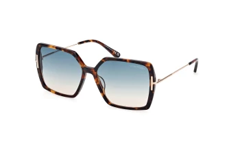 Tom Ford FT1039 style-color 52P Dark Havana / Dark Havana / gradient green gradient green Lens