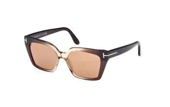 Tom Ford FT1030 style-color 47J Light Brown / Gradient / Light Brown / Gradient / roviex roviex Lens