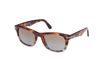 Tom Ford FT1076 style-color 56B Coloured Havana / Coloured Havana / gradient brown gradient brown Lens