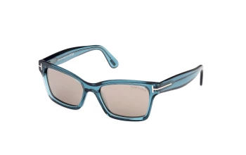 Tom Ford FT1085 style-color 90L Shiny Turquoise / Shiny Turquoise / roviex roviex Lens