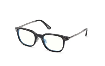 Tom Ford FT6022-D-B Asian Fit style-color 063 Black Horn / Shiny Gunmetal