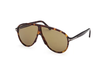 Tom Ford FT1211 Vladimir style-color 52N Dark Havana / Dark Havana / green green Lens