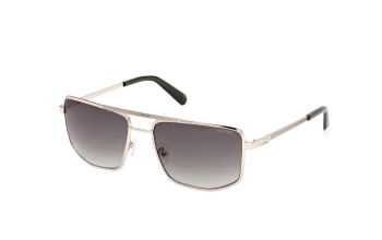 Guess GU00208 style-color 32P Shiny Pale Gold / Shiny Pale Gold / gradient green gradient green Lens
