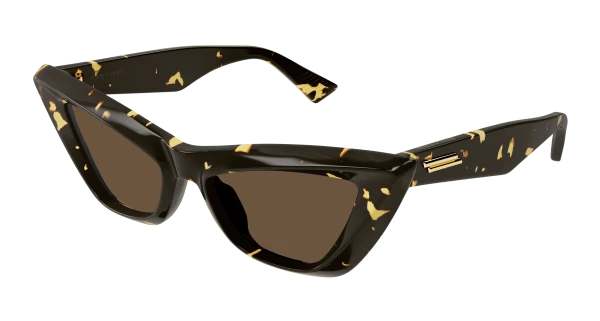 (関税・送料込) Bottega Venetaキャットアイ型サングラスBV1101S Bottega Veneta™ BV1101S Cat-Eye Sunglasses | EyeOns.com