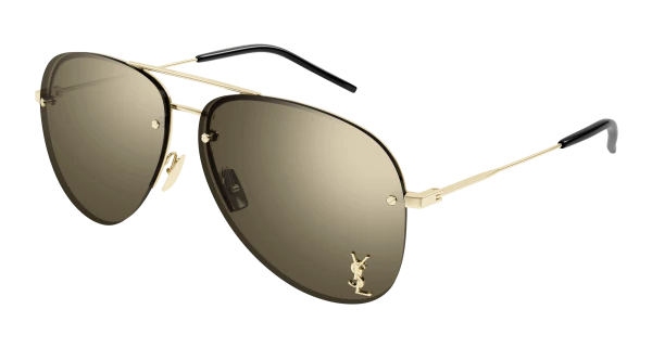 SAINT LAURENT クラシックアヒエタサンクラス CLASSIC11M 003 Saint Laurent CLASSIC 11 M Sunglasses | Select Eyewear