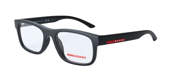 Prada Linea Rossa PS 04QV style-color DG01O1 Black Rubbered