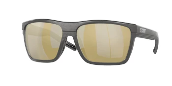 Costa Del Mar 6S9086 PARGO 06S9086 style-color 908604 Dark Gray / Sunrise Silver Mirror Lightwave Glass Lens