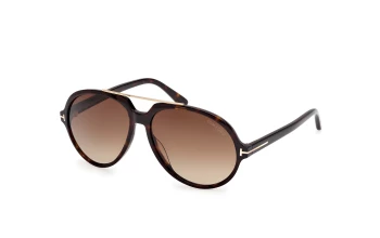 Tom Ford FT1210 Aalto style-color 52F Dark Havana / Dark Havana / gradient brown gradient brown Lens