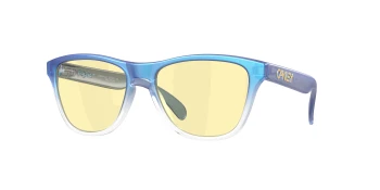 Oakley Youth OJ9006 FROGSKINS XS 0OJ9006 style-color 900642 Matte Cyan / Blue / Clear Shift Fade / Prizm Gaming&trade; 2.0 Lens