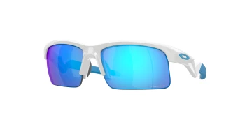 Oakley Youth OJ9013 CAPACITOR 0OJ9013 style-color 901302 Polished White / Prizm Sapphire Lens