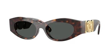 Versace VE4480U style-color 108/87 Havana / Dark Grey Lens