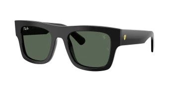 Ray-Ban RB2217M style-color F60171 Black / Dark Green Lens