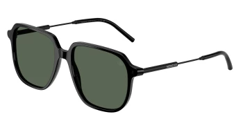 Moncler ME6010 CYLIN 0ME6010 style-color 300171 Shiny Black / Dark Green Solid Lens