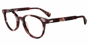 John Varvatos VJV434 style-color 0BUH Burgundy / Havana