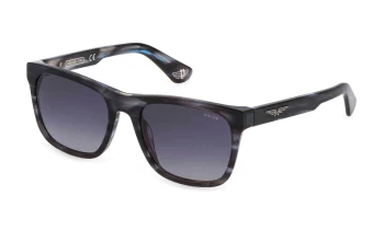 Police SPLE37N style-color 09Y1 Azure / Havana / Grey