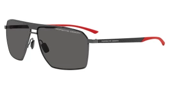 Porsche Design P8977 style-color C416 Dark Grey / Red