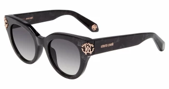 Roberto Cavalli SRC065M style-color 0981 Black W / White Temple
