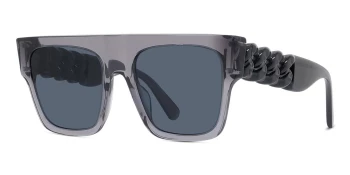 Stella Mccartney FALABELLA SC40053I style-color 20A Injected Shiny Transparent Light Grey / Smoke Lens