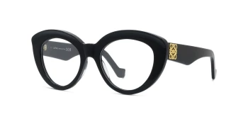 Loewe ANAGRAM LW50058I style-color 001 Acetate Shiny Solid Black