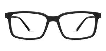 Modo 4567 style-color MBLK Matte Black W/ Titanium Temples