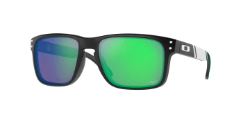 Oakley HOLBROOK OO9102 style-color 9102S6 Nyj Matte Black / prizm jade Lens