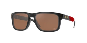 Oakley HOLBROOK OO9102 style-color 9102T0 SF Matte Black / prizm tungsten Lens
