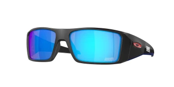 Oakley HELIOSTAT OO9231 style-color 923130 Matte Black / Prizm Sapphire Lens