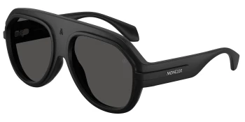 Moncler ME8012U FYNDER 0ME8012U style-color 500687 Matte Black / Solid Grey Lens