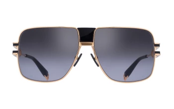 Balmain 1914 style-color GLD Gold - Matte Black - Black w/ Dark Grey to Clear - AR / GLD GLD Lens