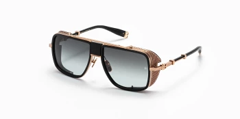 Balmain O.R. style-color RSE-BLK Rose Gold - Matte Black w/ Dark Grey to Light Grey - AR / RSE-BLK RSE-BLK Lens