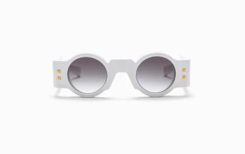 Balmain OLIVIER style-color WHT-GLD White - Gold w/ Dark Grey to Clear - AR / WHT-GLD WHT-GLD Lens