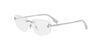 FIRST CRYSTAL FENDI FIRS FE5116US style-color 016 Metal Shiny Silver With Demo Lenses