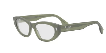 FENDI ROMA FE50119I style-color 093 Acetate Shiny Green With Demo Lenses