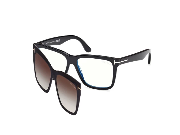Tom Ford FT6069-B With Clip on Sunglasses | Free Shipping  display picture 3
