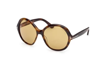 Tom Ford FT1282 style-color 52E Dark Havana / Dark Havana / I I Lens