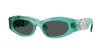 Versace VE4480U style-color 552987 Opaline Sea Green / Dark Grey Lens