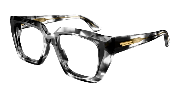 メガネ BOTTEGA VENETA Woman Optical frames Grey BV1032O 007 Bottega Veneta BV1032O 007 - Grey Eyeglasses for Woman