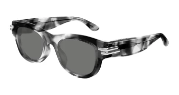 Bottega Veneta BV1323SK style-color Havana 002 / GREY Lens