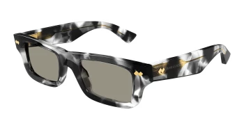 Bottega Veneta BV1351S style-color Havana 002 / SMOKE Lens