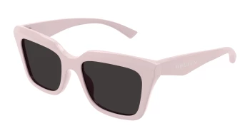 Alexander Mcqueen AM0473SA ASIAN FIT style-color Pink 005 / GREY Lens