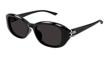 Alexander Mcqueen AM0470SA ASIAN FIT style-color Black 001 / GREY Lens